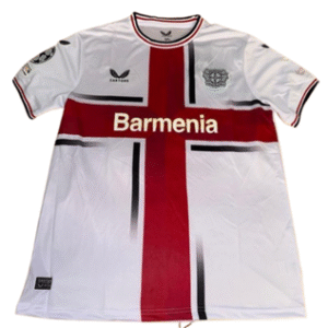 Maillot Bayer Leverkusen Croix Rouge